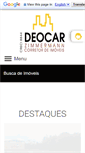 Mobile Screenshot of deocarimoveis.com.br