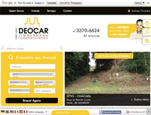 Tablet Screenshot of deocarimoveis.com.br